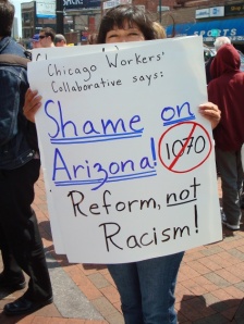 Standing up for reform, not racism